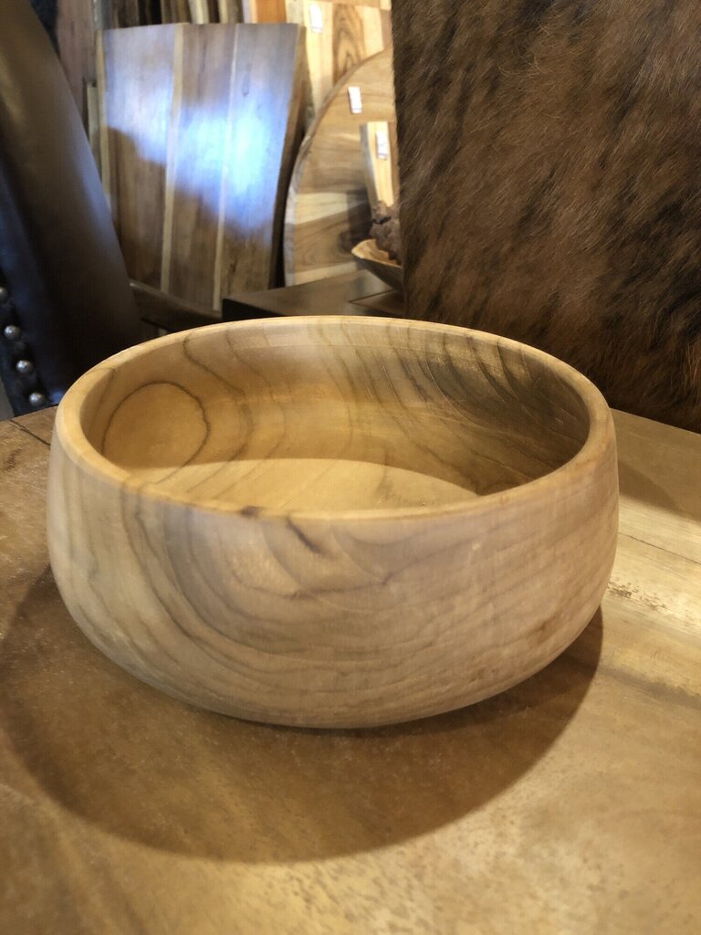 Teak Good Neighbor Bowl