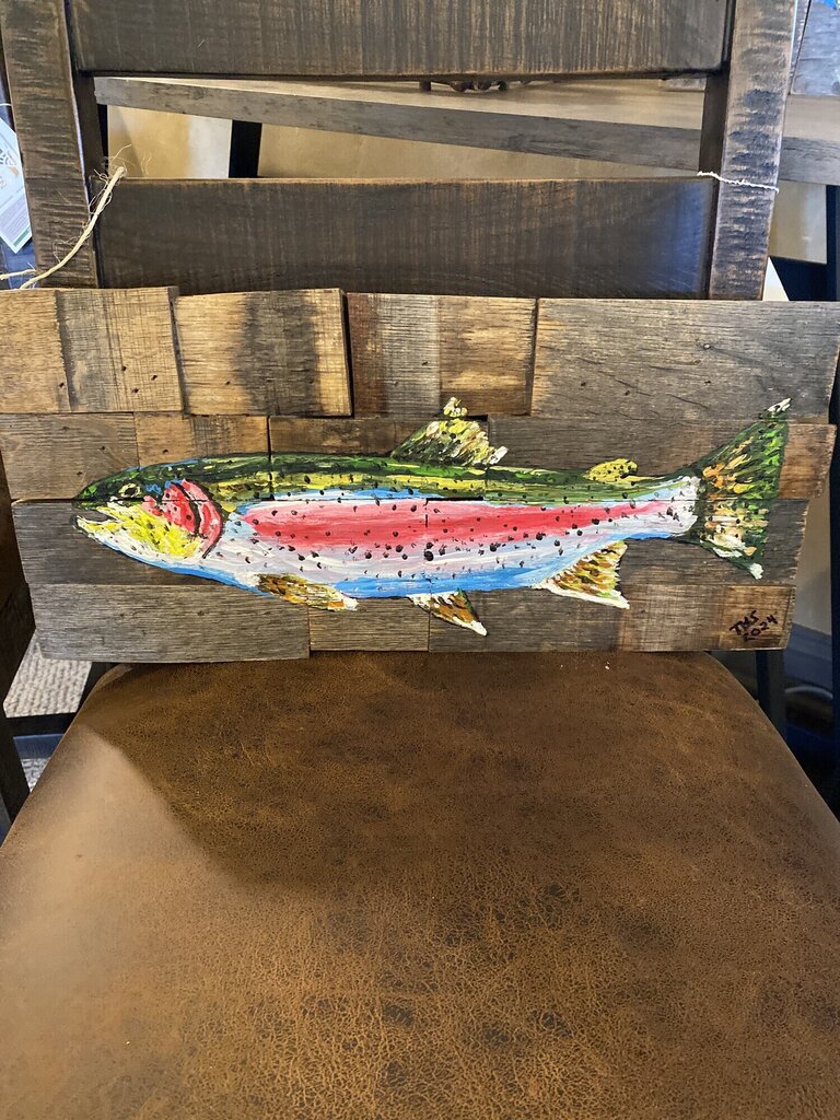 Barrel Stave Rainbow Trout