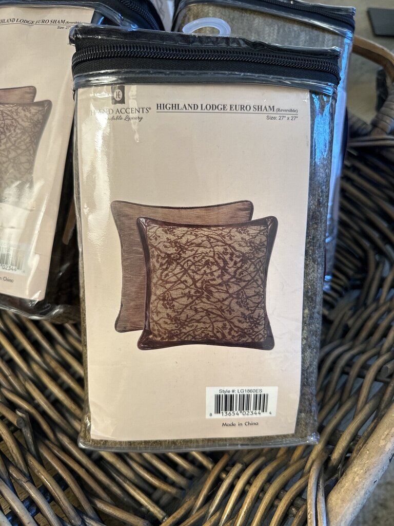 Hiend Accents Euro Sham - Highland Lodge