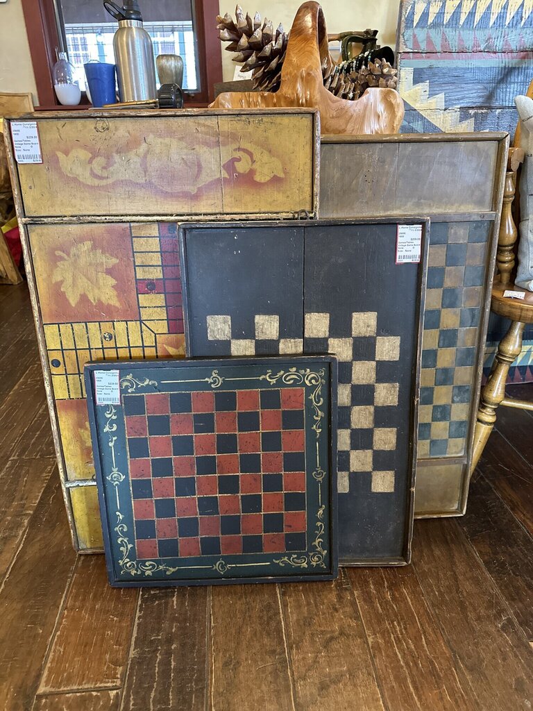 Vintage Game Boards - Assorted Sizes and Games