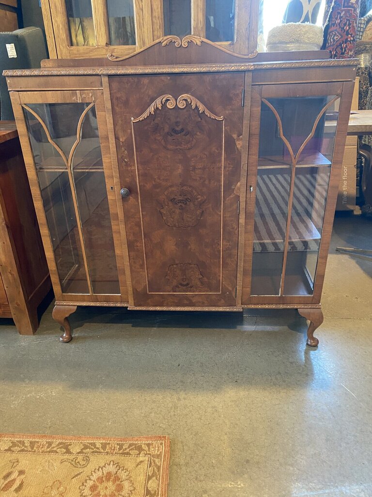 Art Deco Mahogany Secretary Cabinet - c1930