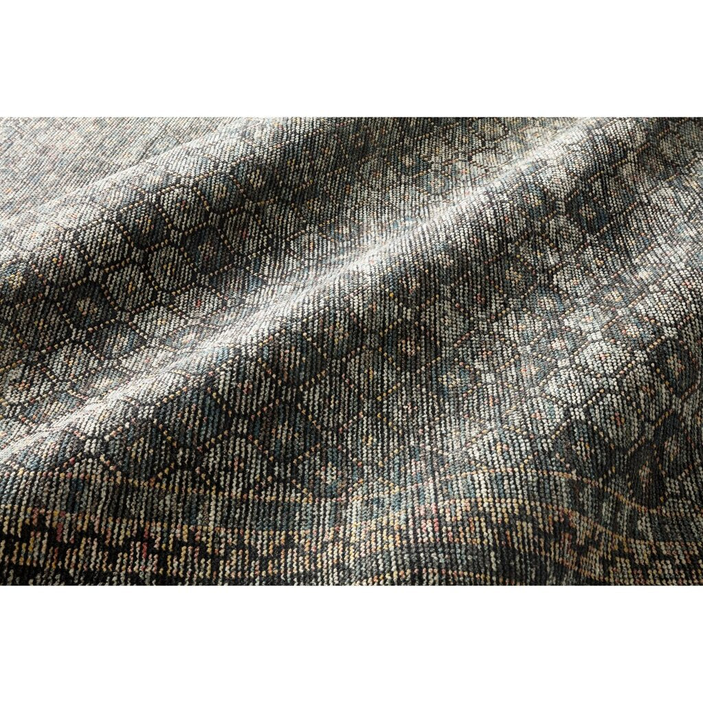 Loloi Amethyst Home Amara Ink/Turquoise Hand Knotted Rug