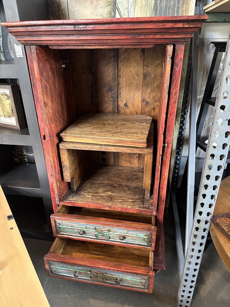 Hand Carved Red Lacquer