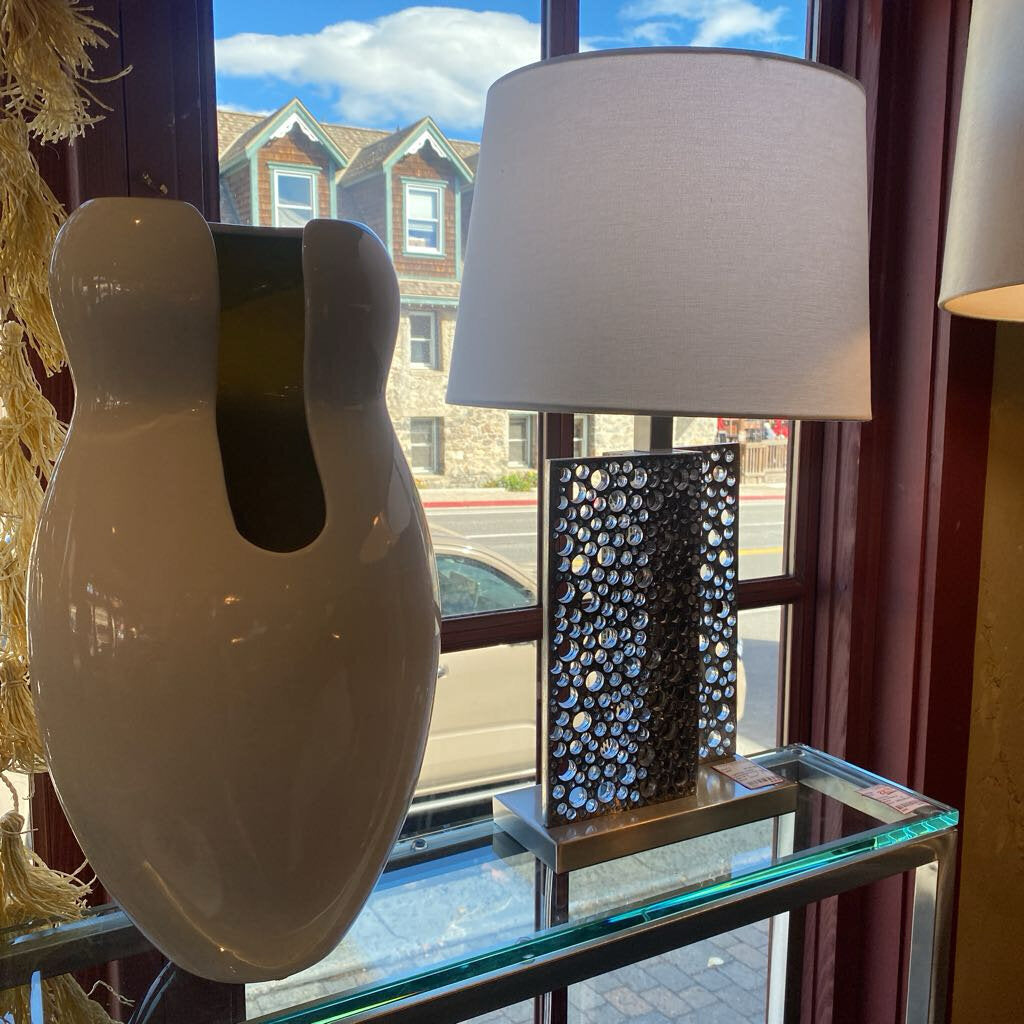 Perforated Metal Lamps, Set Of 2