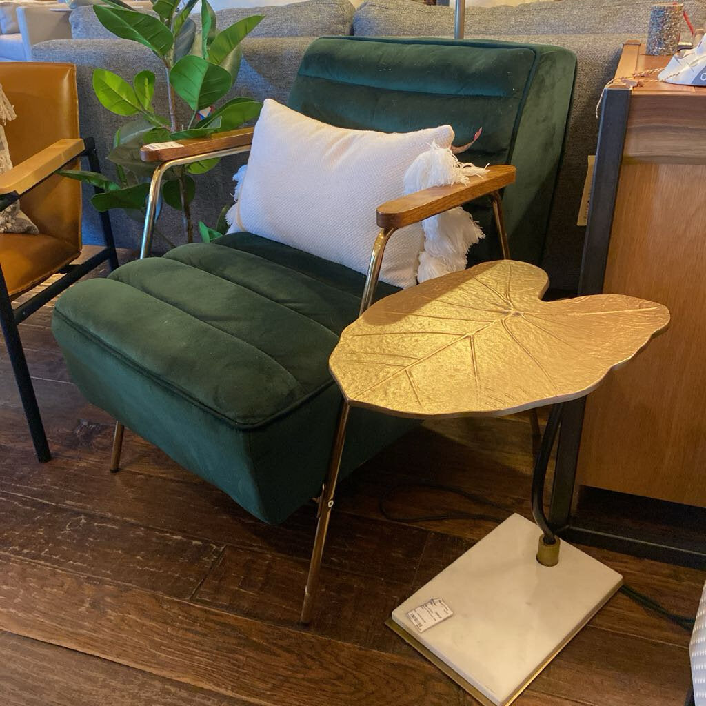 Gold Leaf side table