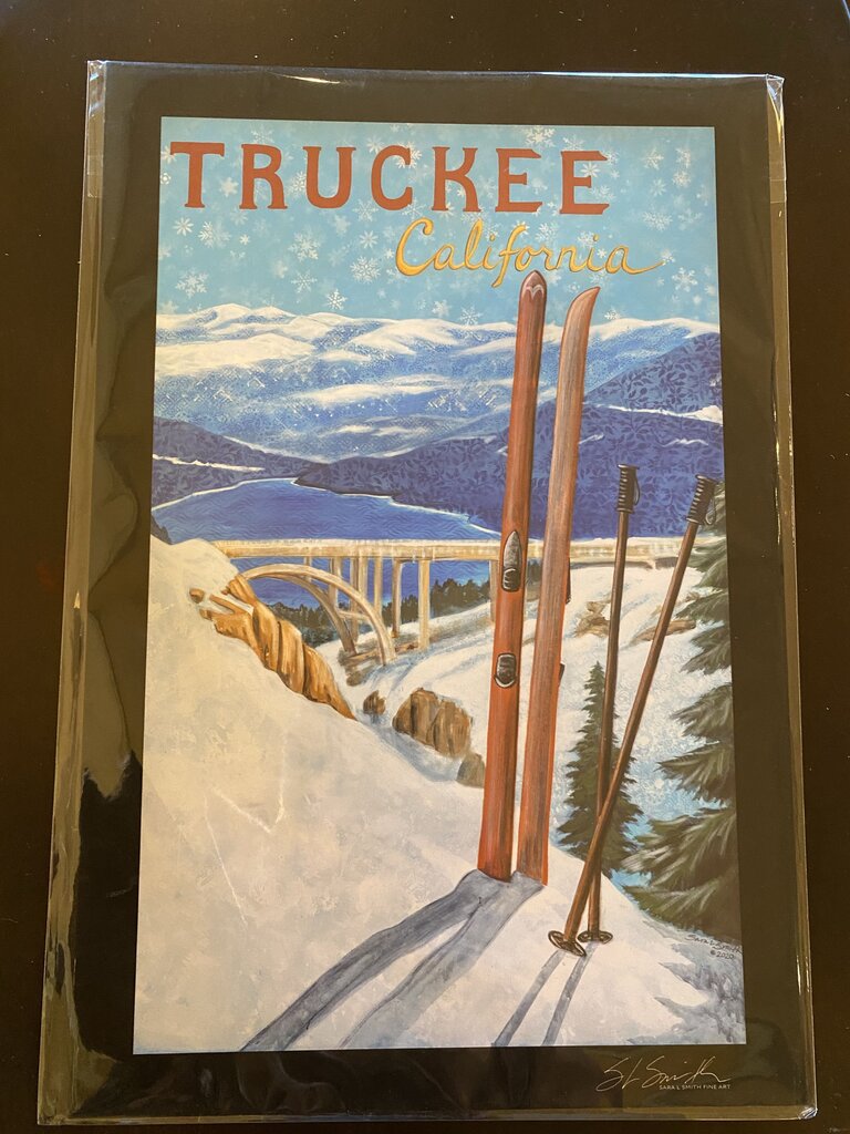 Truckee Skis By Sara Smith