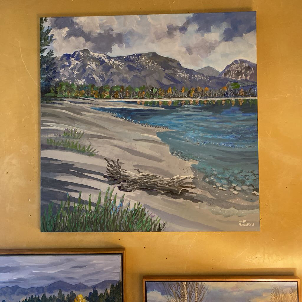 Kiva Beach By Local Artist Jeff Bousfield