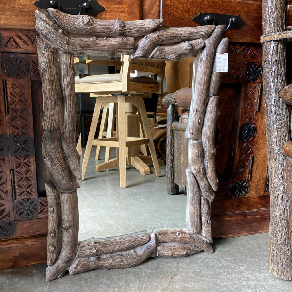 Wood Mirror