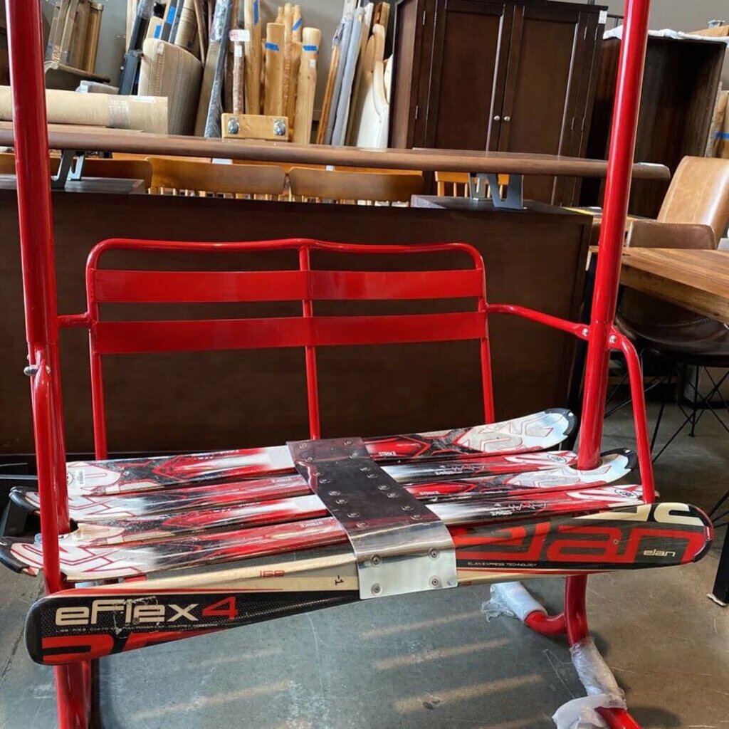 Vintage Ski Lift Chair