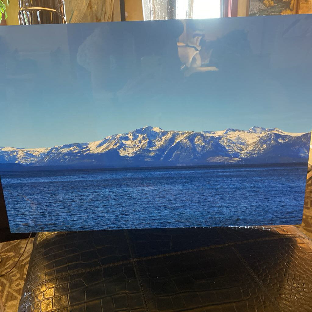 Lake Tahoe Photograph on Metal