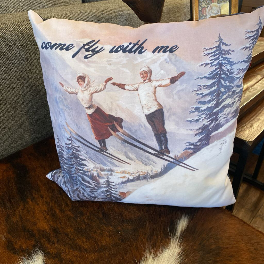 Come Fly With Me Pillow