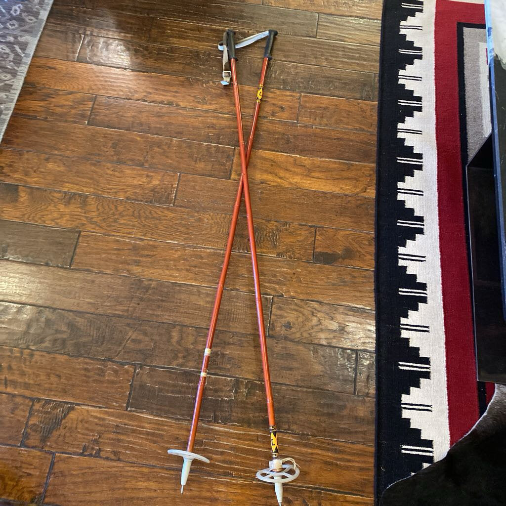 Vintage Bamboo Ski Poles
