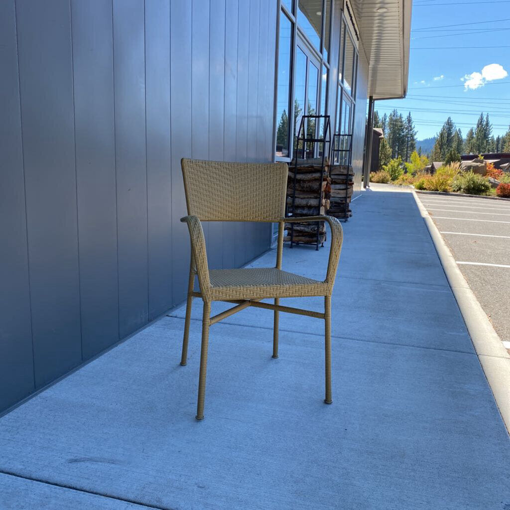 Indoor/Outdoor Wicker Chairs - Set of 4