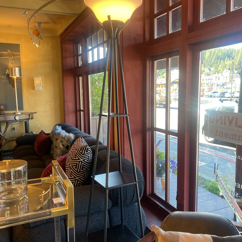 Metal Base Floor Lamp