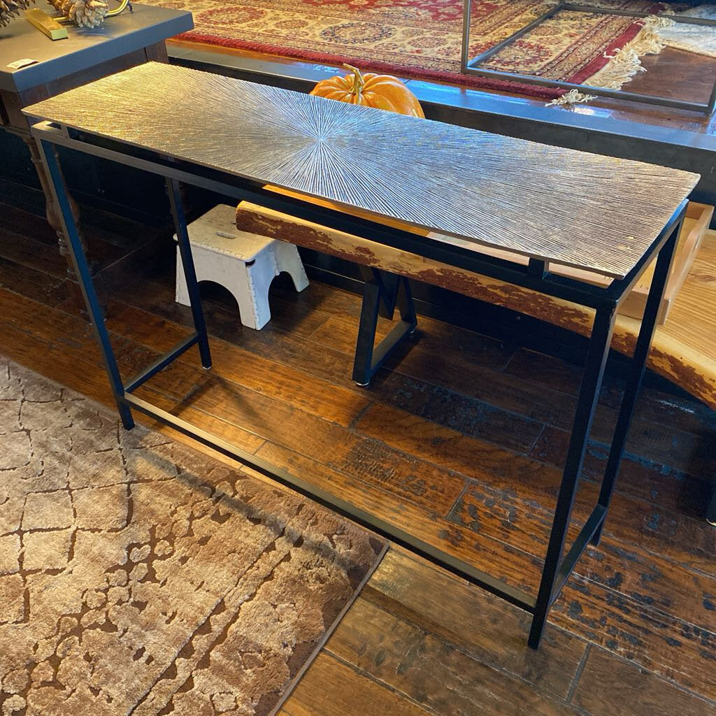Metal Starburst Sofa Table