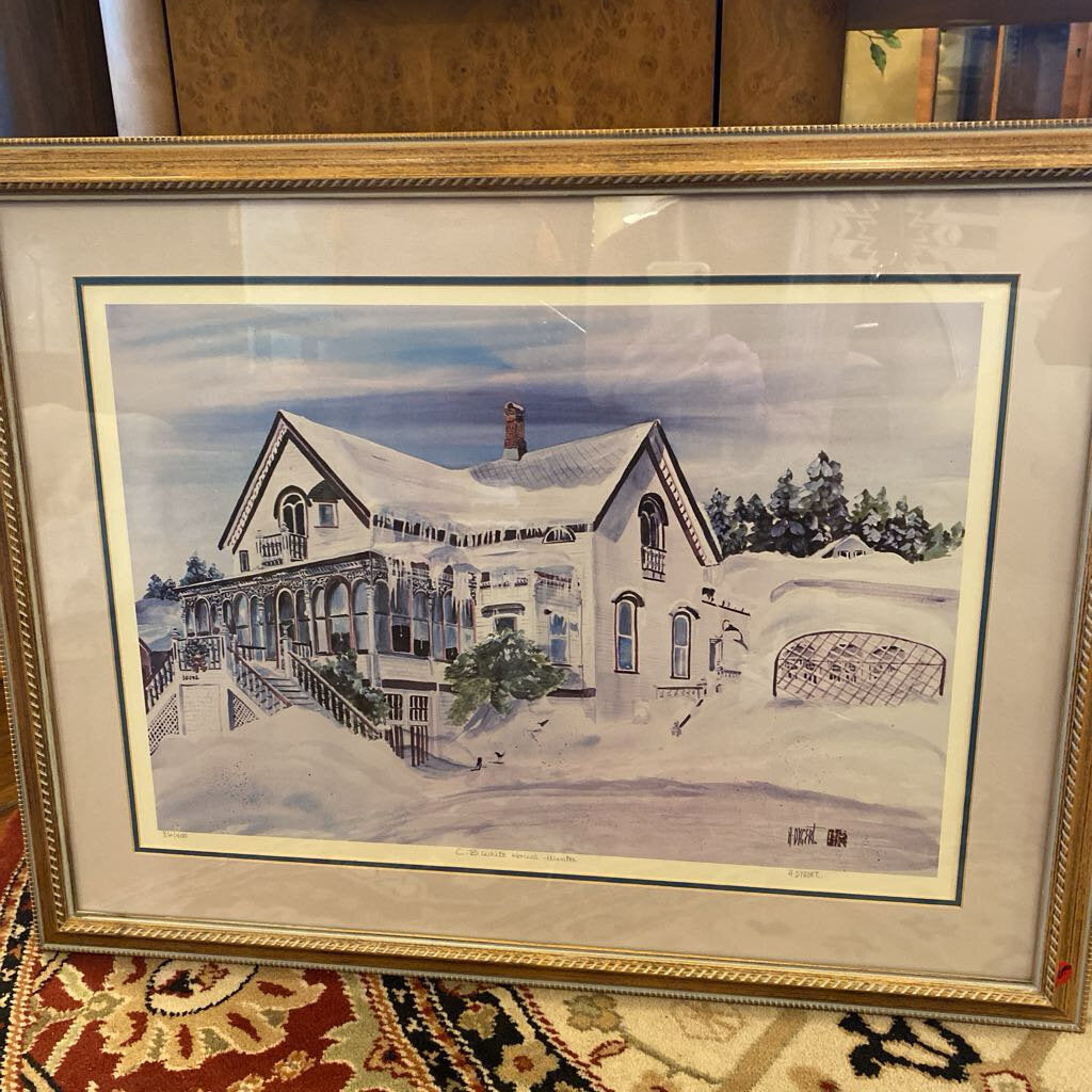 CB White House By Audrey Dygert - Signed And Numbered