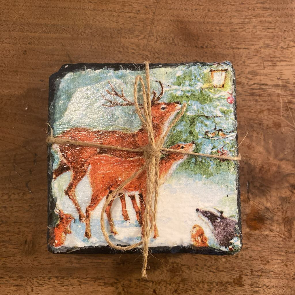 Christmas Animals - Set Of 4