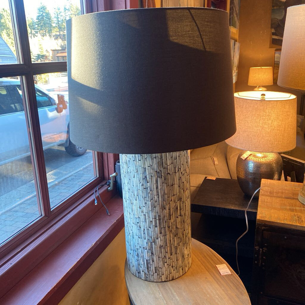 Shell Inlay Lamp