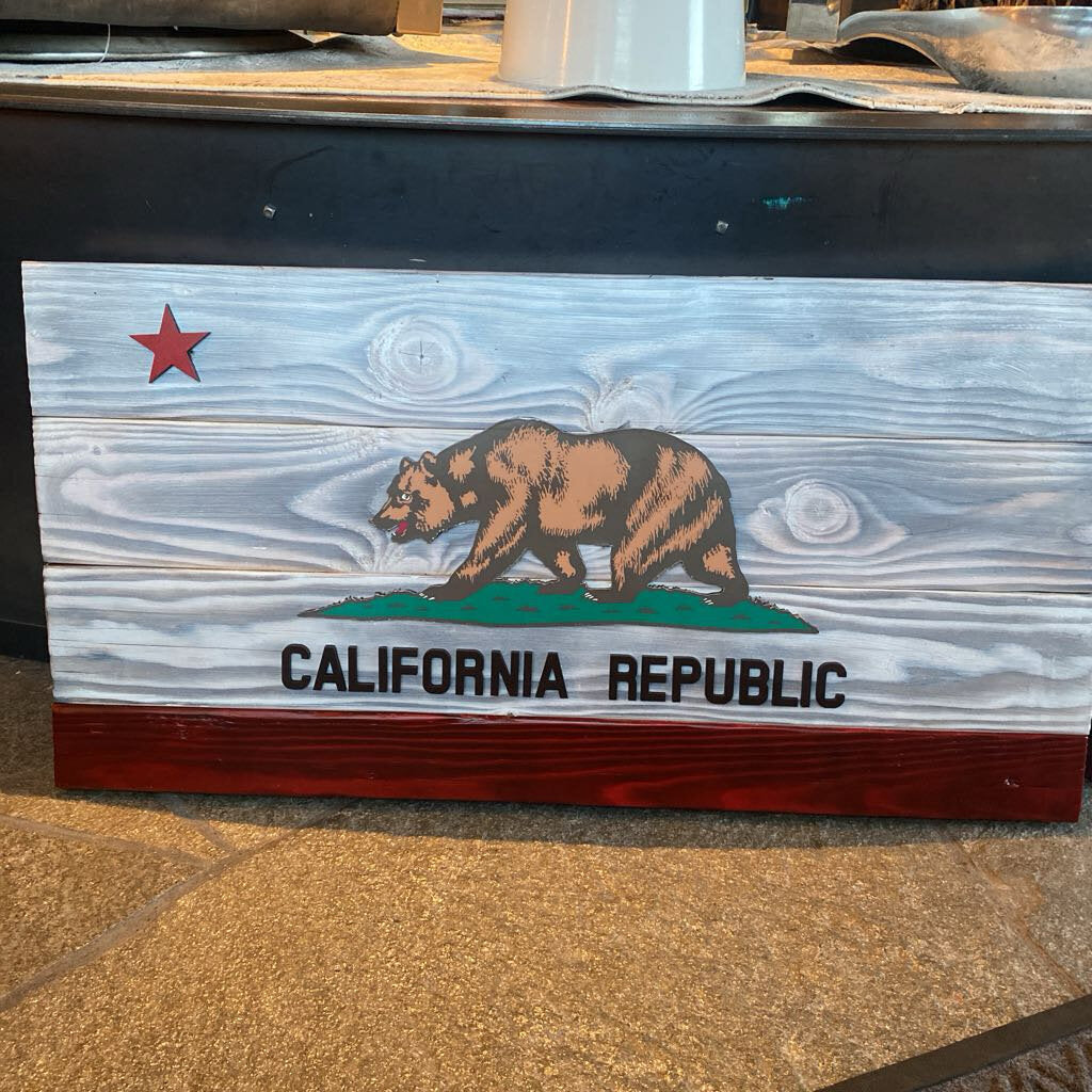 California Flag By Rustic Incline