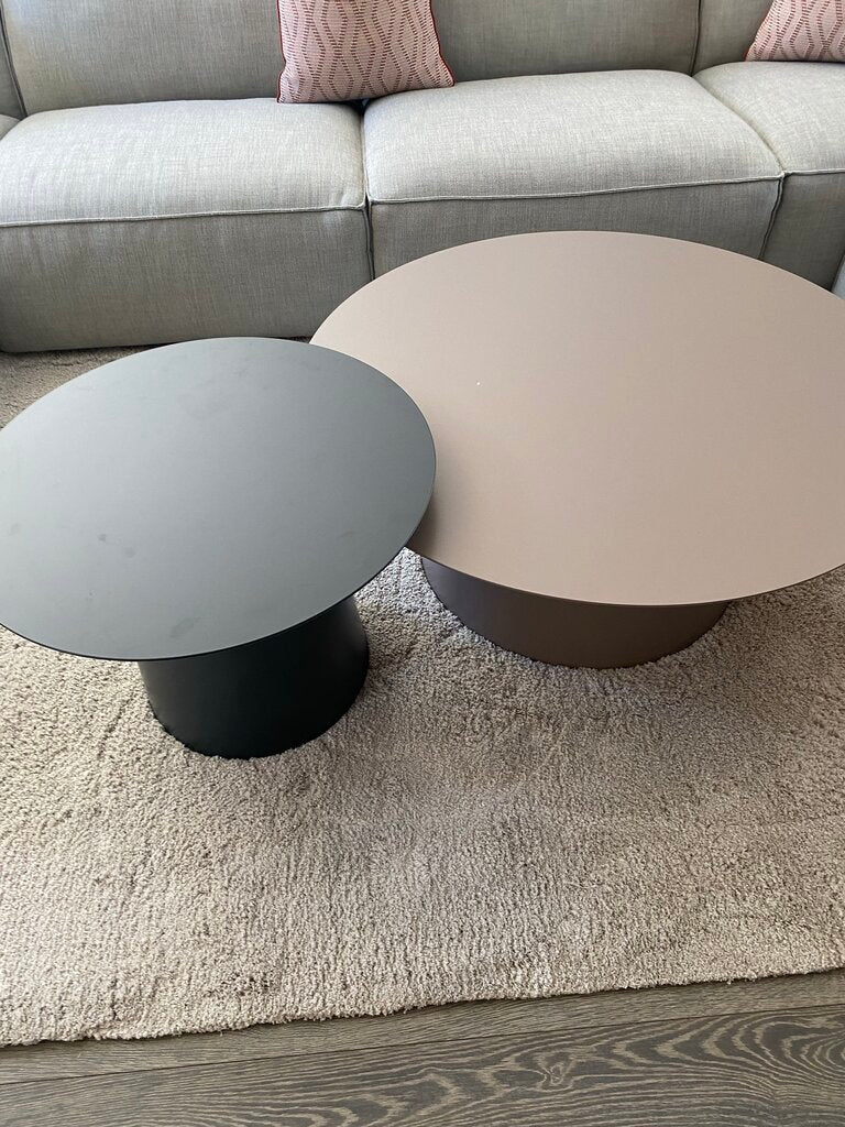 Metal Nesting Coffee Tables - Set Of 2