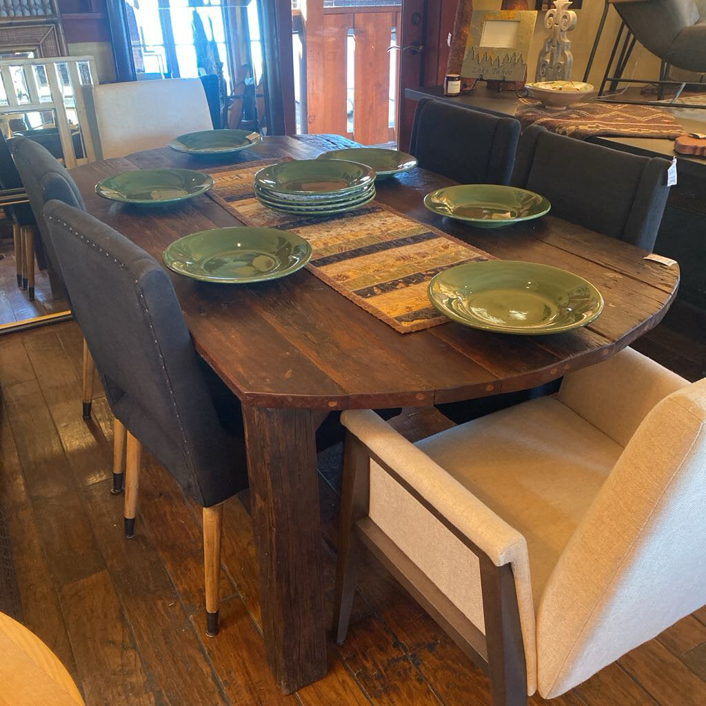 Rustic Wood Dining Table