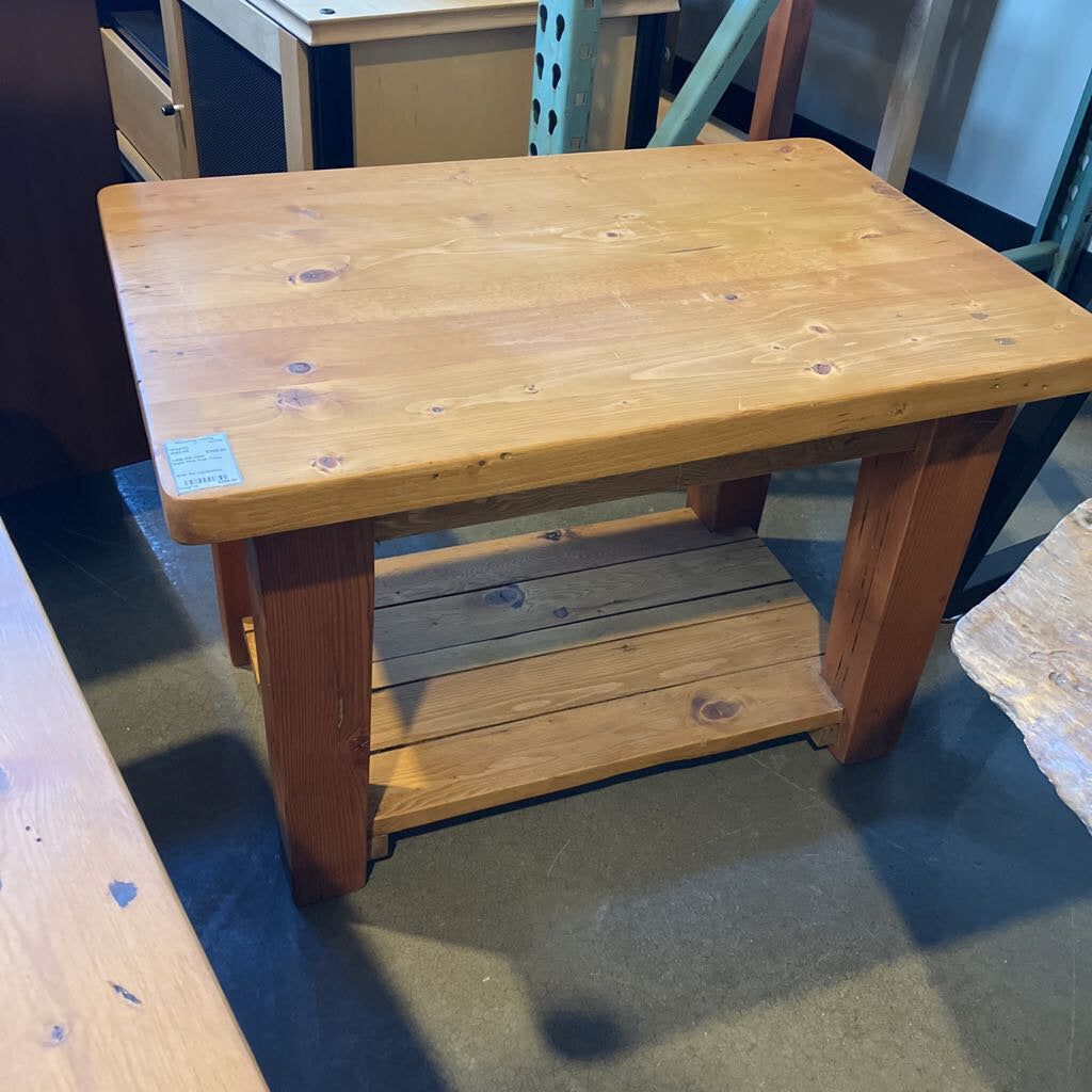 Solid Pine Side Table