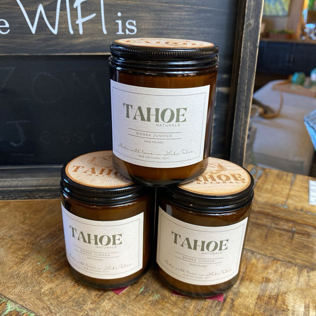 Tahoe Naturals Candle - Sierra Juniper