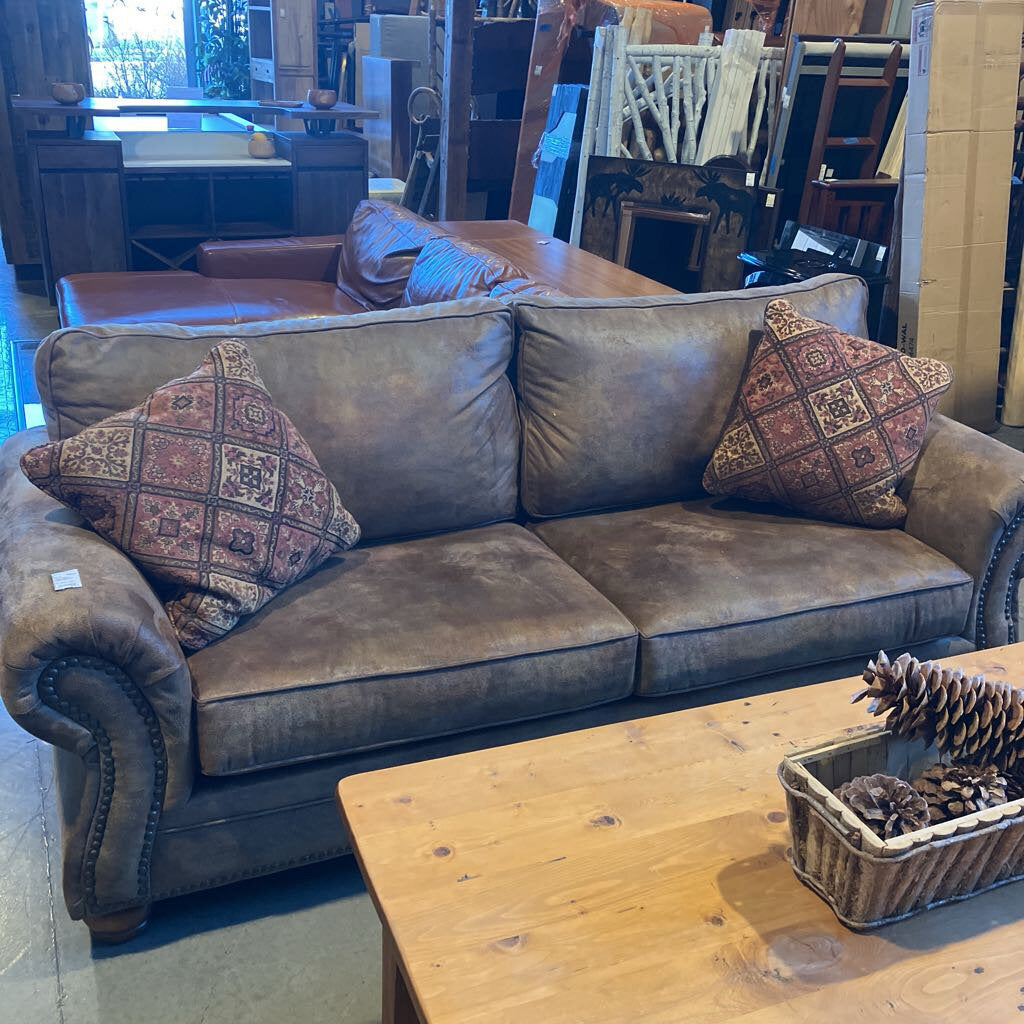 Tahoe Palomino Tobacco Microfiber Sleeper Sofa