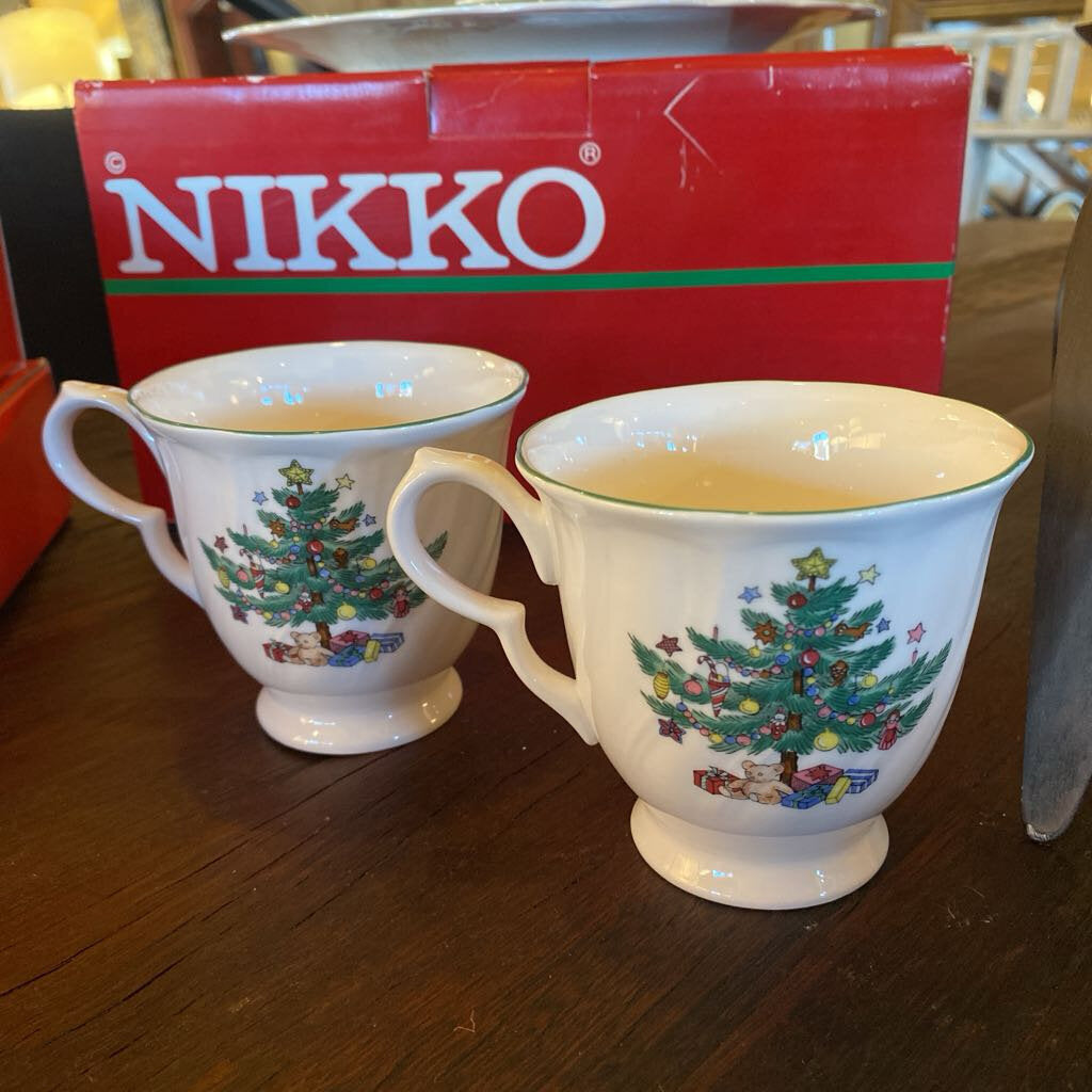 Nikko Happy Holidays Mug - Set Of 4
