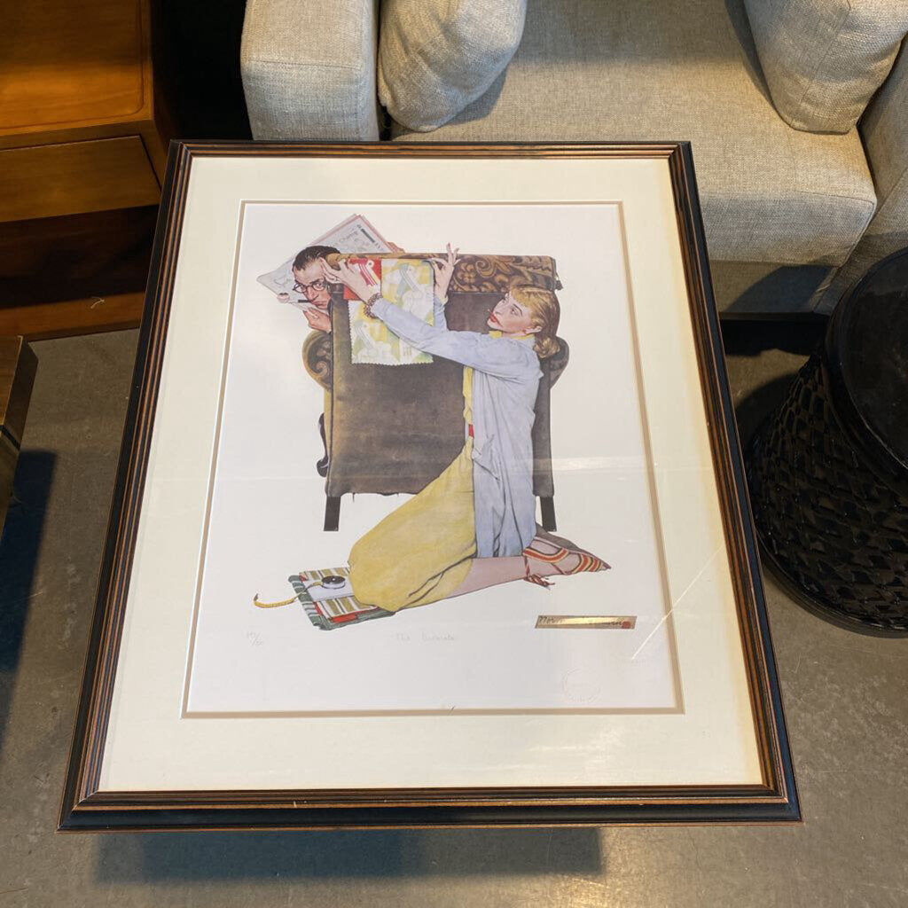 "The Decorator" by Norman Rockwell