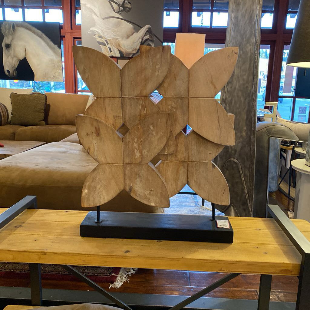Arteriors Ella Wood Sculpture