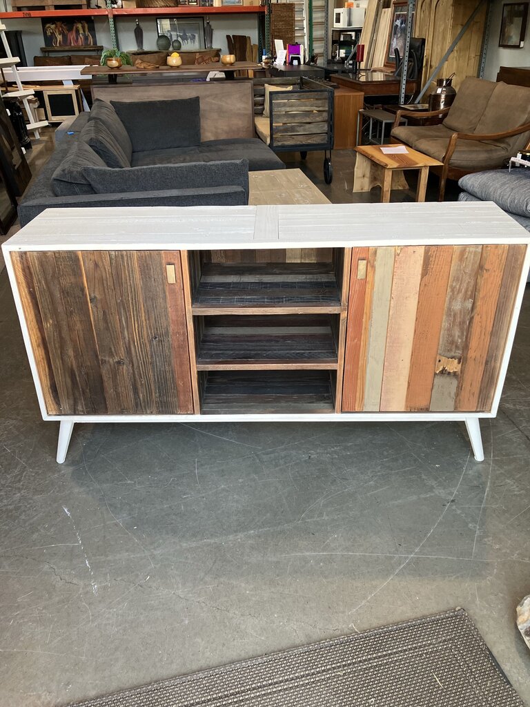 The Wooden Duck Reclaimed Media Console