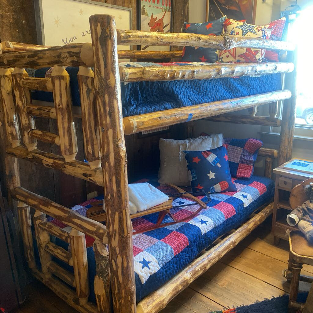 Pine Twin over Twin Bunk Bed