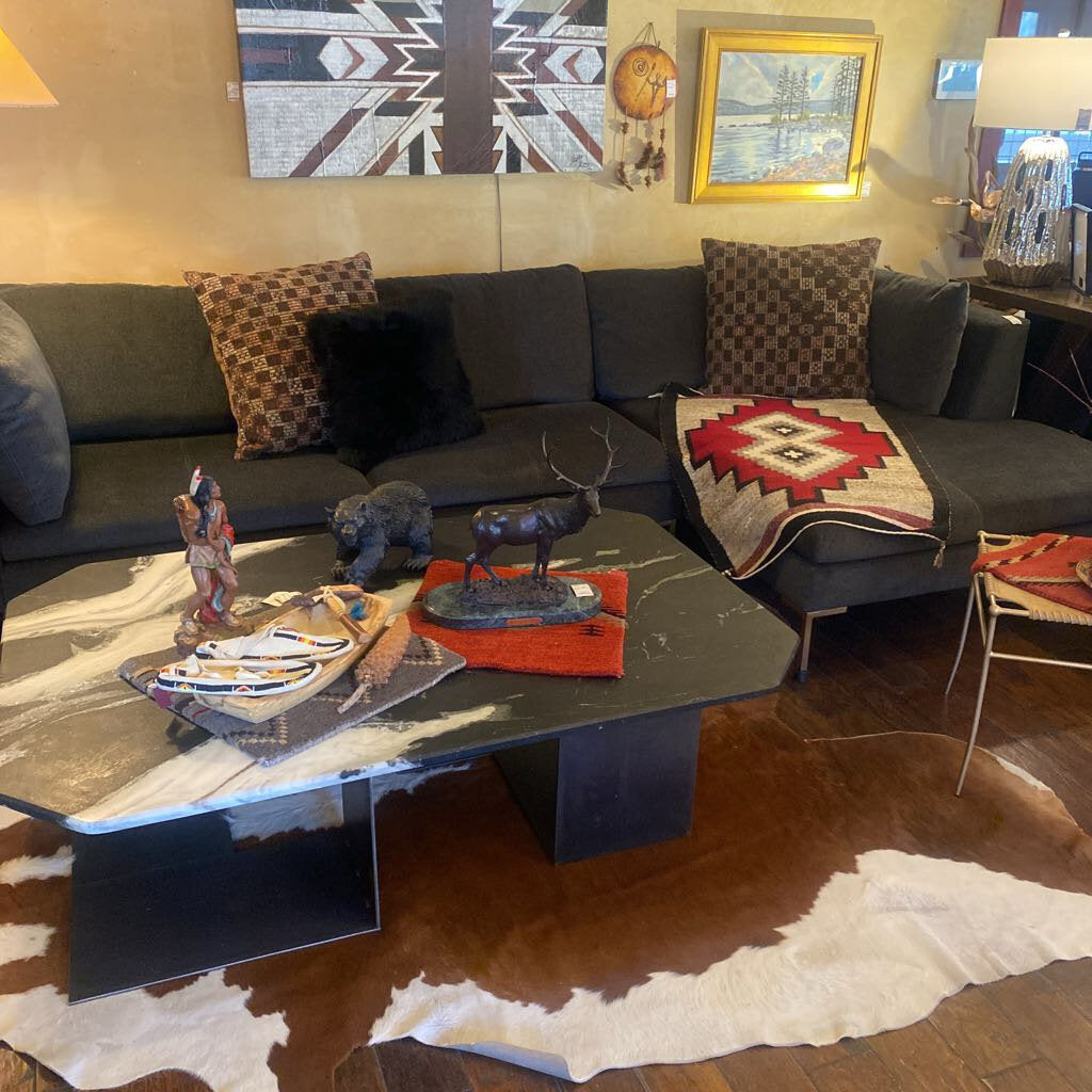 American Leather Co Inspiration 2 Piece Sectional