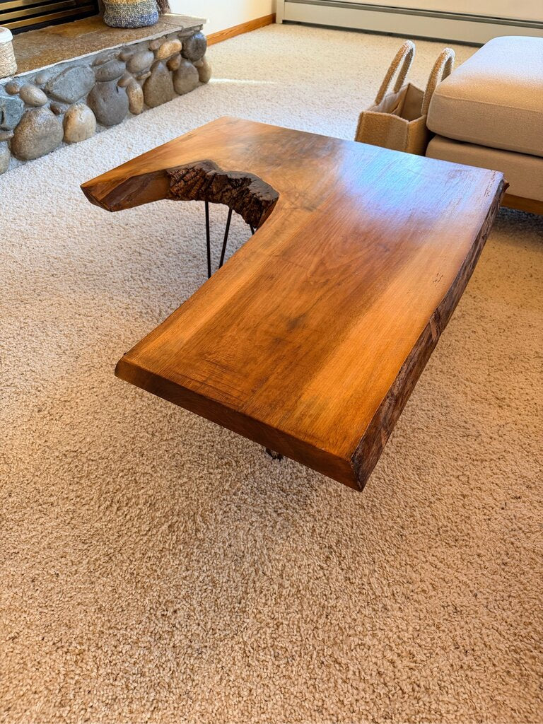 Custom Live Edge Coffee Table