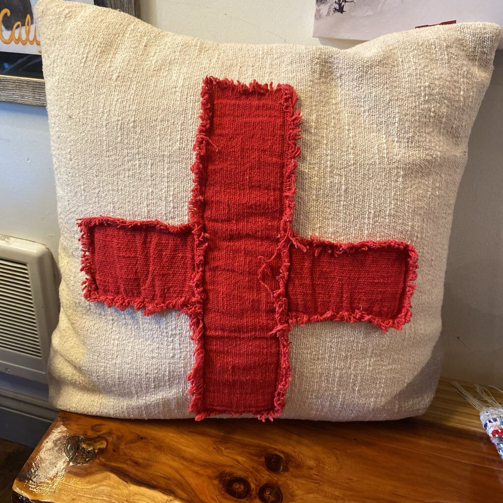 Swiss Cross Pillow