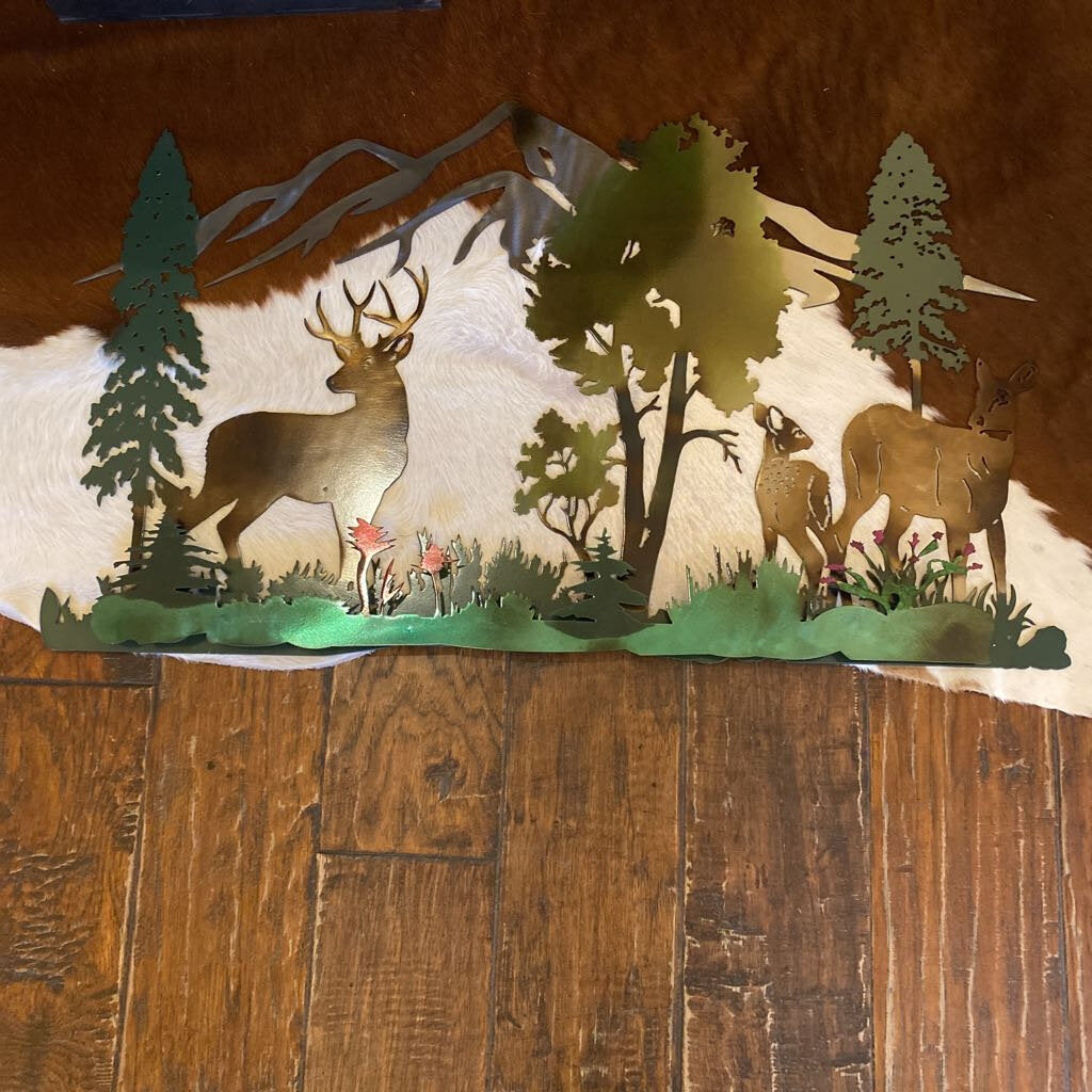 Welcome Cabin By Iron Horse Metal Works