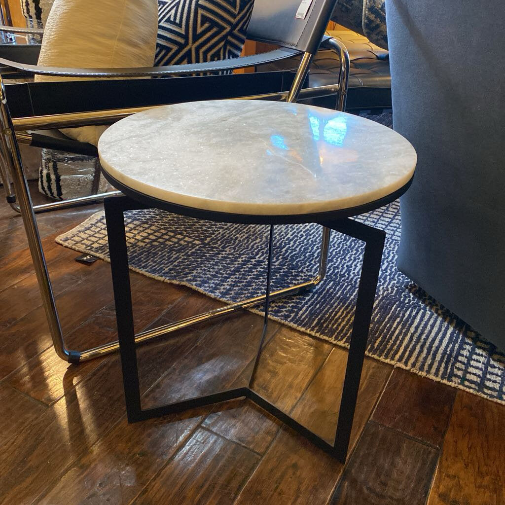 Marble Top Side Table