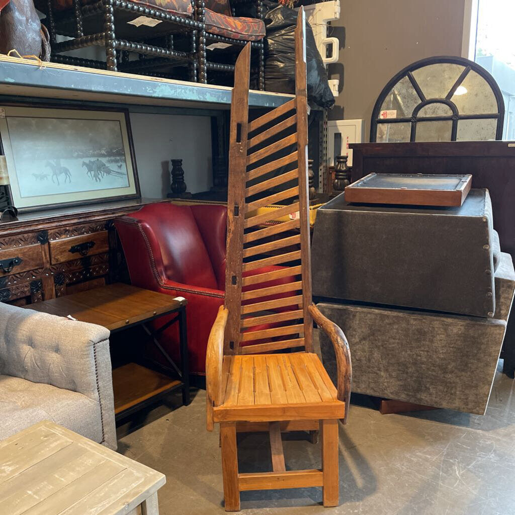 Folk Art Ladder Chair