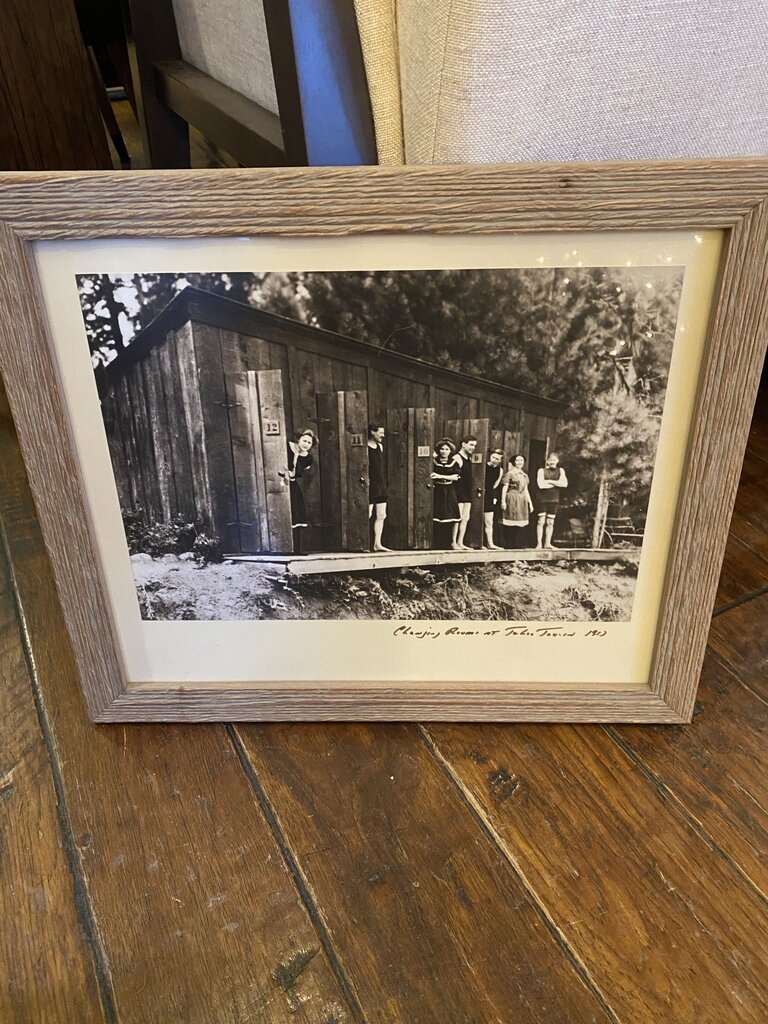 Changing Rooms At Tahoe Tavern 1913