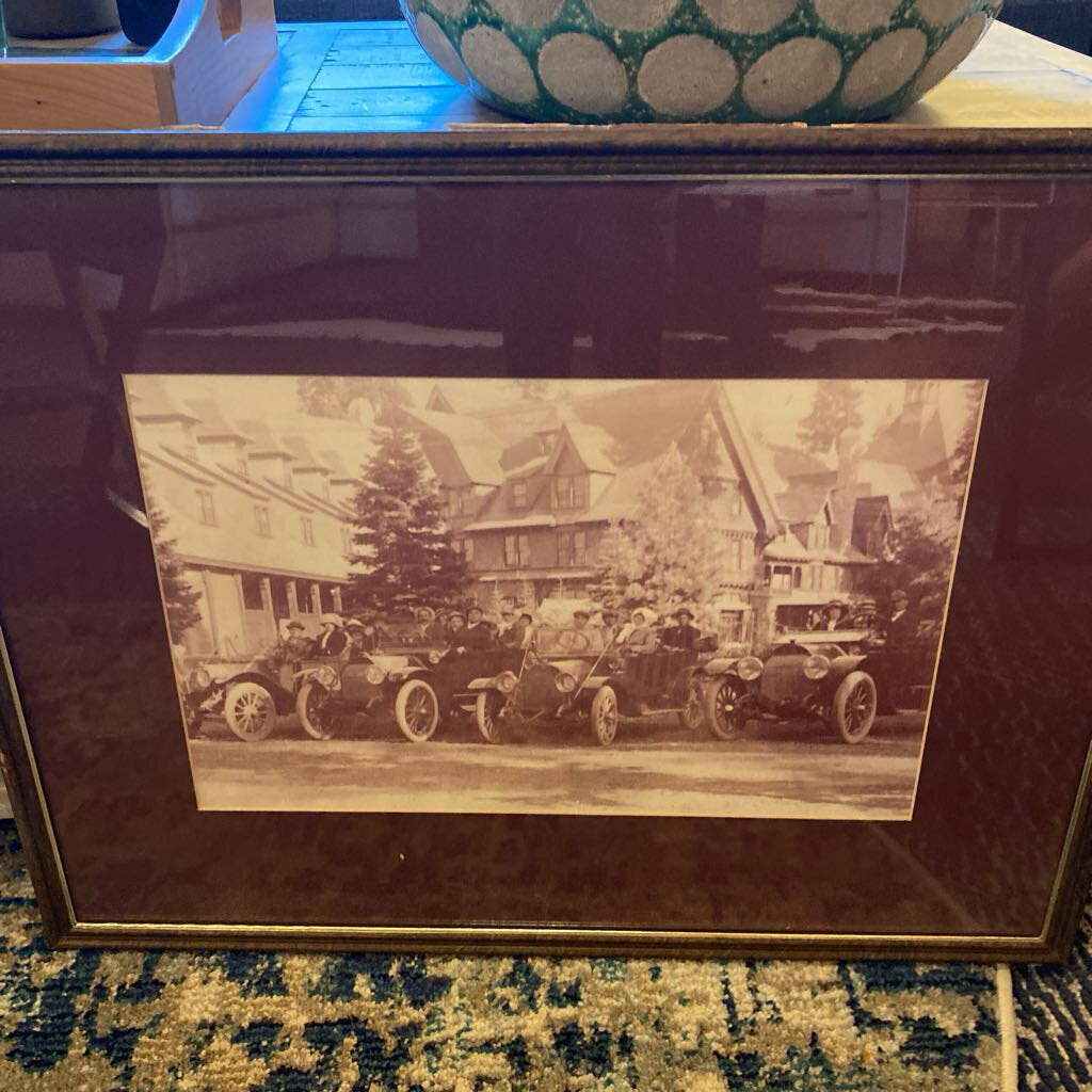 Vintage Tahoe Tavern Framed Photograph