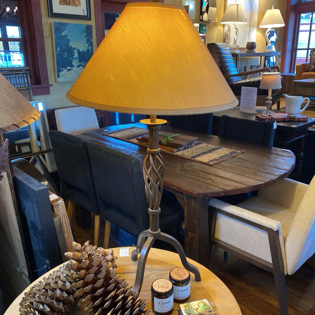 Iron Base Lamp