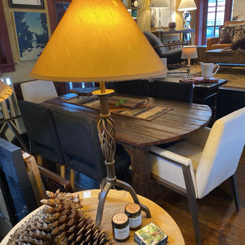 Iron Base Lamp