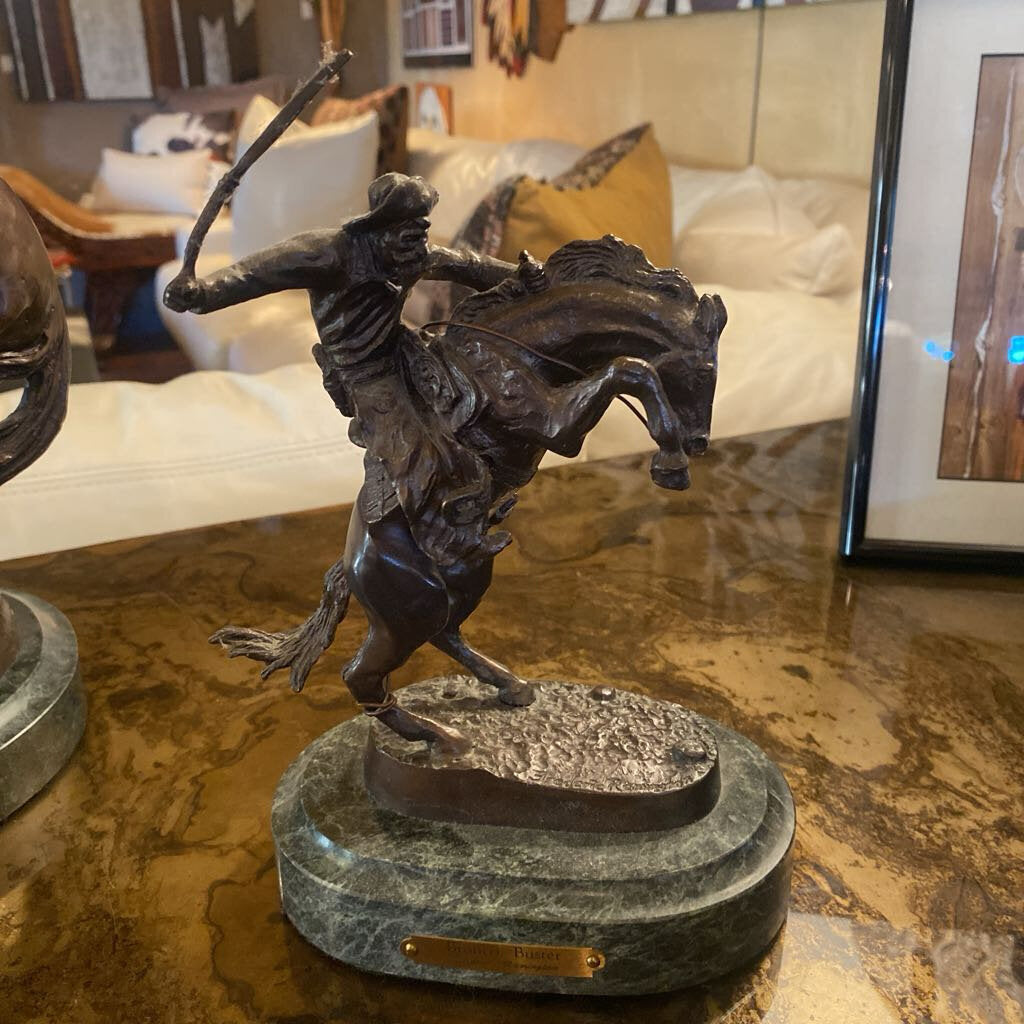 Bronco Buster By Frederic Remington