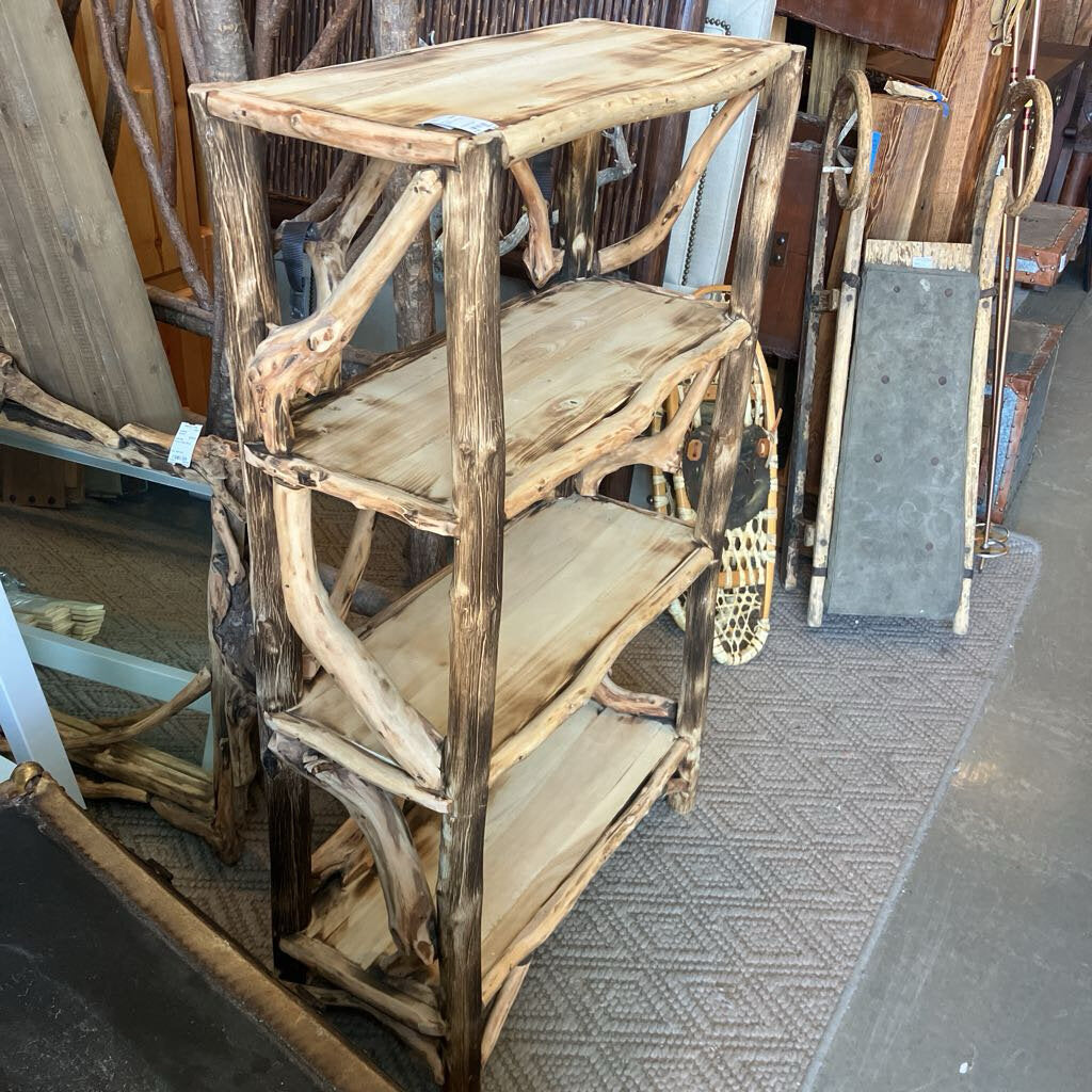 Branch Rustic Wood Shelf