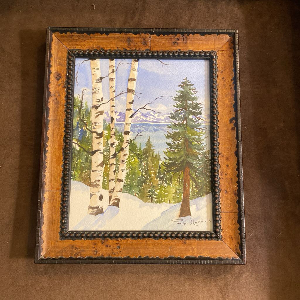 Tahoe Winter By Peggy Herrick