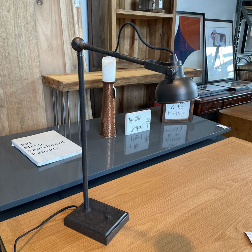 Pottery Barn Metal Desk Lamp
