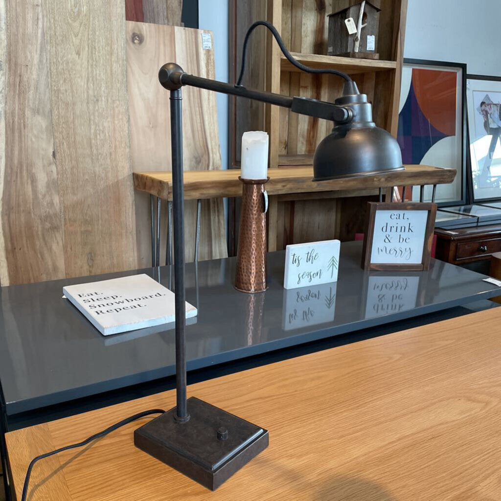 Pottery Barn Metal Desk Lamp