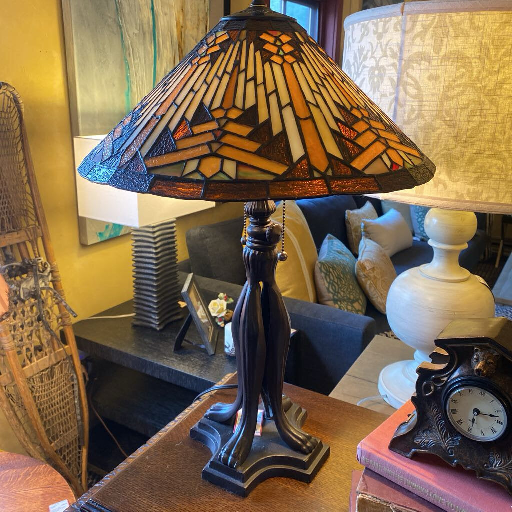 Medya Tiffany Table Lamp From The Mission Collection