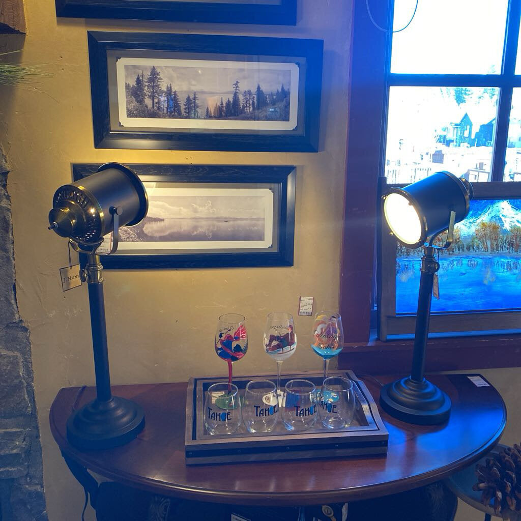 J Hunt Telescope Lamp - Set Of 2